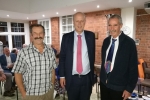 Councillors Holland and Prowse with Secretary Grayling