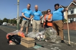 Conservatives Cleaning A Street in Exeter